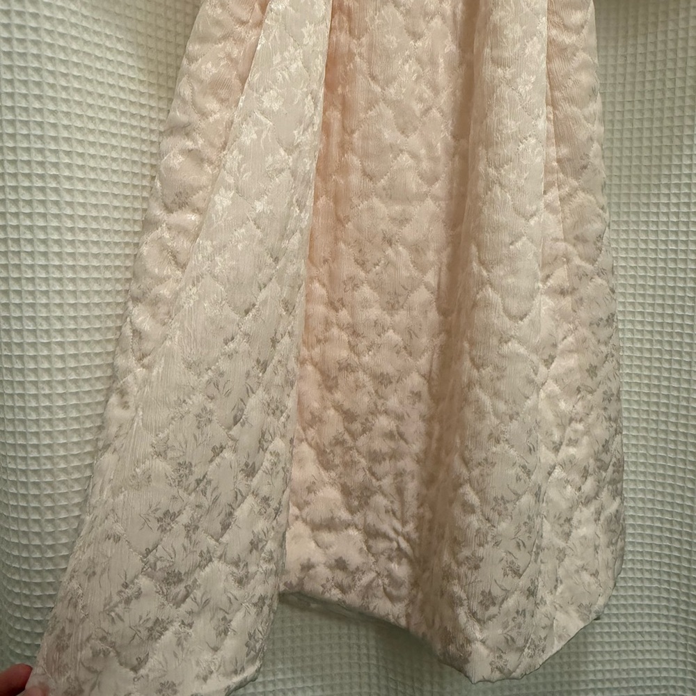 Vintage Christian Dior Pink Quilted Robe - Picture 11 of 16